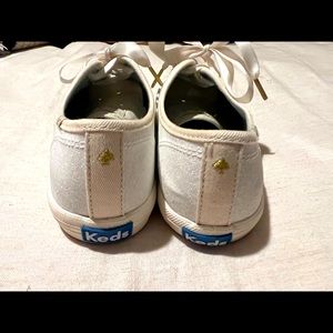 Kate Spade Keds. Girls size 3. White